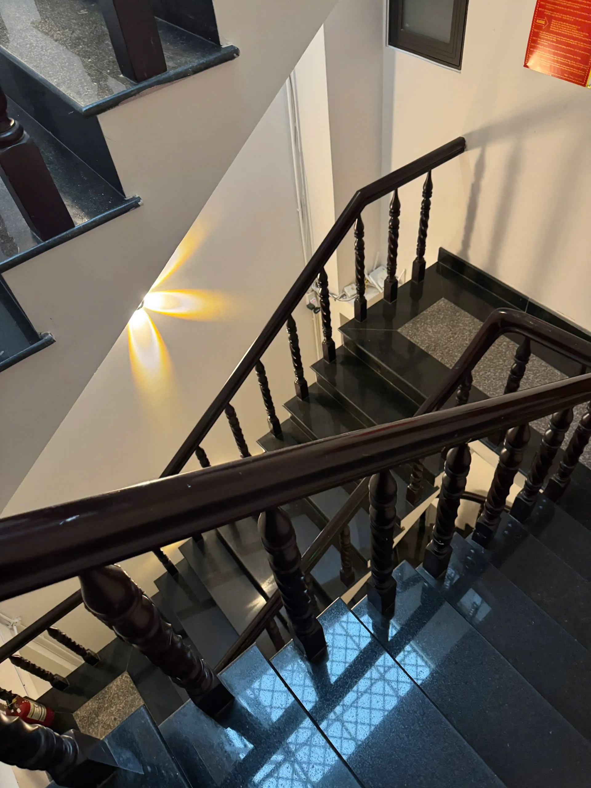 Staircase at De Seconde Home in Tan Binh District Ho Chi Minh City