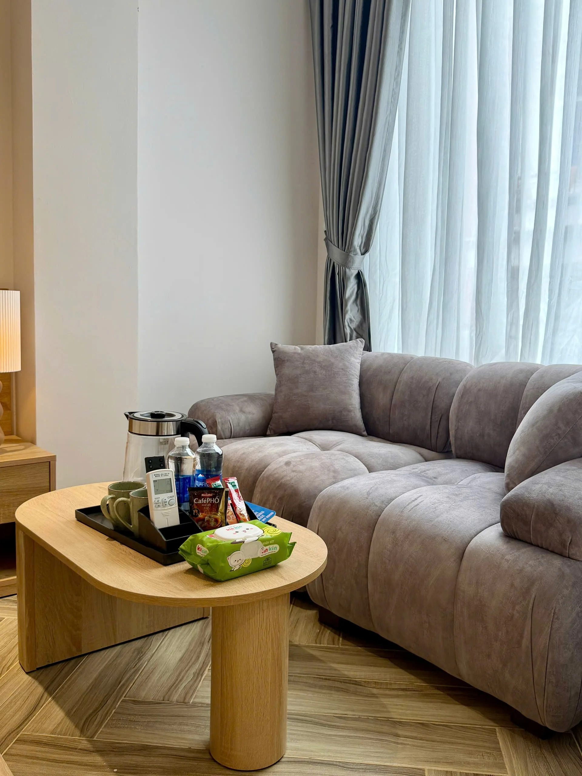 Moon room relaxation corner at De Seconde Home homestay